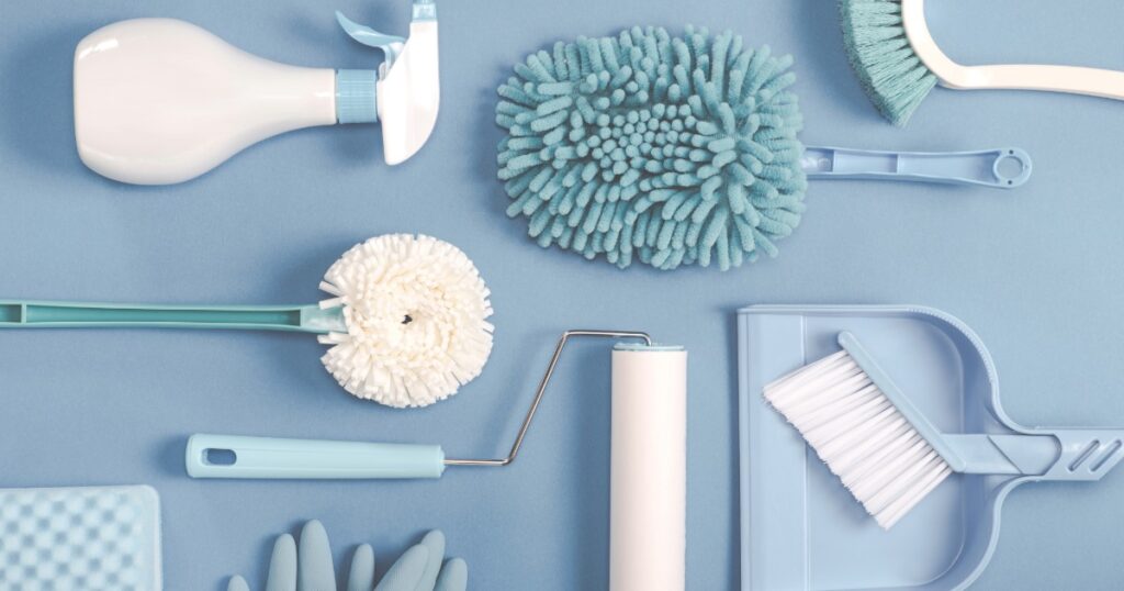 お掃除道具のイメージ写真