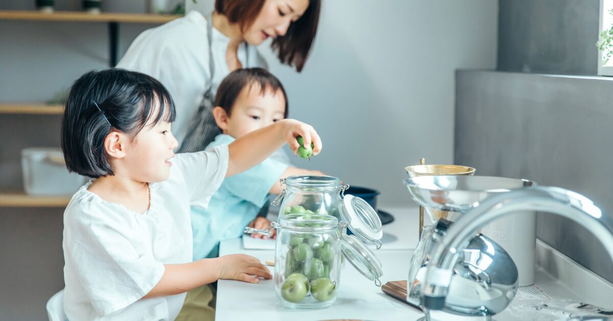 子どもと過ごす日常のイメージ