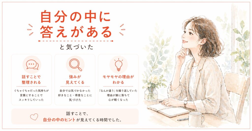 「育てること」が自分の動詞だと気づいたセッション体験